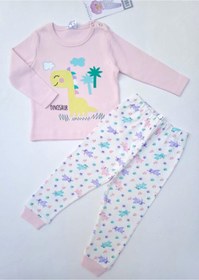 Resim ICEFIELDS %100 Pamuk Kız Bebek Pijama Takımı 