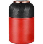 Resim Reedark 304 Çelik Çocuk Termos Kavanozu, 850ml, Isı Saklama, Çift Kullanıma Uygun Kapak, Kırmızı Çok Renkli 