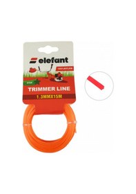 Resim Elefant Tırpan Misinası Motorlu Tırpan Yıldız Misina 1,3mm X 15 Metre 