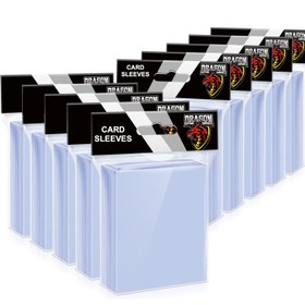 Resim 400/200/100 Kart Kılıfları, Şeffaf Beyzbol Kart Kılıfları, Sağlam İşlem Kart Kılıfları, Standart Kartlar İçin Uygun, Beyzbol Kartları, Spor Kartları, Oyun Kartları İçin Uygun 