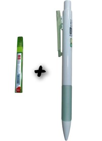 Resim Mikro O.7 Kalem + 0.7 Esnek Kalem Ucu Pastel Yeşil 