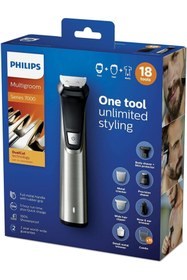 Resim Philips Mg7770 / 15 Yüz, Saç Ve Vücut Için 18'i 1 Arada Çok Yönlü Tıraş Makinesi MG7770 / 15 