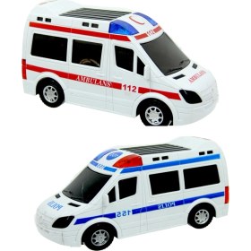 Resim Prestij Işıklı Sesli Pilli Ambulans 
