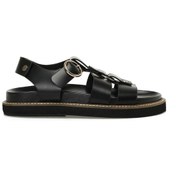 Resim Nine West Hermon 5fx Siyah Kadın Kalın Taban Sandalet 000000000101944629 Siyah 