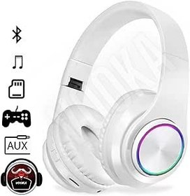 Resim Vooka Togo M39 Bass Bluetooth Kulaküstü Kulaklık Led Işıklı Mikrofonlu Kablosuz Kulak Üstü Kulaklık Uni 