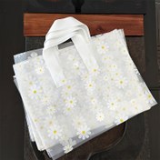 Resim 10 adet Narlı Çiçek Hediye Çantası, Çok Fonksiyonlu Taşınabilir, Karışık Renkler, Desenli, Plastikten Yapılmış, Seyahat, Giyim Paketleme, Parti Malzemeleri, Doğum Günü, Festival Parti, Alışveriş 