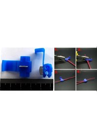 Resim Gutsy 074 25 Gn Klıps Kablo Birleştirici Aparat 1.00-2.50 Mm. 10 Luk Paket Klemens Quick Splice Konnektör 