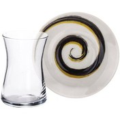Resim Tulu Beyza 12 Parça 6 Kişilik Çay Seti Db0634 