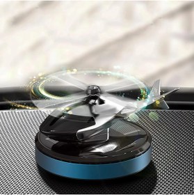Resim Store Güneş Enerjisi İle Çalışan Parfümlü Solar Helikopter - Mavi 