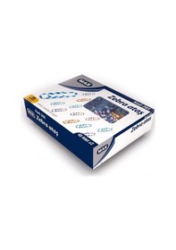 Resim Mas Ataş Zebra Pvc Kaplı 28mm 40'lı Paket 