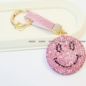 Resim Silver1 Gıoıo Yeni Mini Taşınabilir Kozmetik Ayna Kolye Anahtarlık Çanta Aksesuarları Kolye Dıy Anahtarlık (Yurt Dışından) 