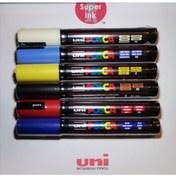 Resim Uni Unı Posca Pc-5m 6'lı Set 