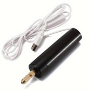 Resim 1 adet Mini USB Elektrikli Matkap Seti El Sanatları İçin - Takı, Ağaç İşleme, Metal, DIY Projeleri İçin Elde Tutulan Elektrikli Alet Seti - Taşınabilir, Ergonomik, Enerji Verimli - Siyah 