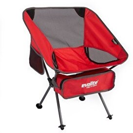 Resim Evolite Kırmızı Mini Kamp Sandalyesi 