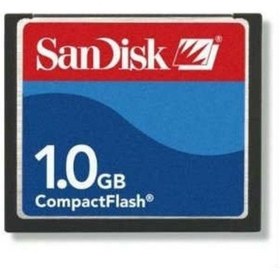 Resim 1 GB Cf Sandisk Compact Flash Hafıza Kartı 