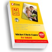 Resim Zprint Yapışkanlı Sticker Fotoğraf Kağıdı A4 20 Yaprak 200 gr (Epson,canon,hp) 