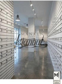 Resim 200 Adet 15 Cm Etiketli Kanallı Pano Kancası Koruma Kauçuklu Ekstra Güçlü Raf Askısı Raf Kancası Krom 
