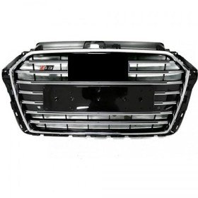 Resim Audi A3 S3 2016-2020 Kromlu Siyah Panjur 