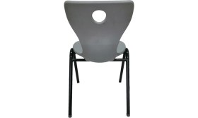 Resim Adem Koç Plastik Betina Metal Ayaklı Monoblok Okul Öğrenci Kolej Sandalyesi 