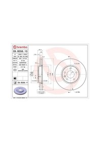 Resim Fren Dıskı On Havalı 300 Mm 16 Jant Opel Astra J 1.4 1.6 12/09- 1.3 1.7 2.0 Cdtı Kaplamalı 
