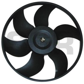 Resim sgr 12v Fan Motoru (PERVANELİ) Renault Clıo/kangoo/megane (KLİMALI) (DIŞ ÇAP 380 MM) 