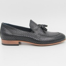 Resim Luciano Bellini J101 Erkek Klasik Ayakkabı - Siyah-siyah 