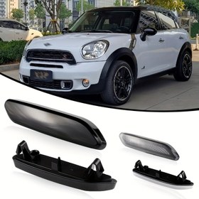 Resim 2 adet Mini R60/R61 Countryman ve Paceman LED Far Kapakları - Siyah Plastik, Ampul Dahil Değil, 2010-2017 Modelleri, Referans Parça No. 63139802570, Araba Aydınlatma Aksesuarları | Modern Araba Aksesuarları | Plastik Far Kapakları, Mini Aksesuarlar 