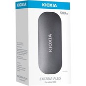 Resim Kioxia Exceria Plus LXD10S500GG8 500 GB 1050/1000 MB/S USB 3.2 Type C SSD Kioxia