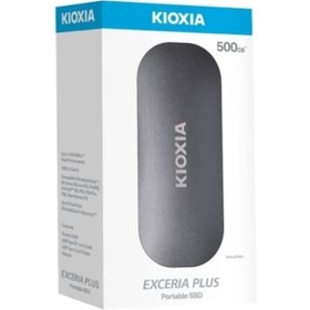 Resim Kioxia Exceria Plus LXD10S500GG8 500 GB 1050/1000 MB/S USB 3.2 Type C SSD 