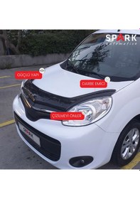 Resim Renault Kangoo 2014-2021 Yıl Aralığı Uyumlu Kaput Rüzgarlığı 4mm Siyah 