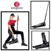 Resim Worldforce 3 Ton Kriko Çift Pistonlu F1 Düşük Profil 35 Kg 