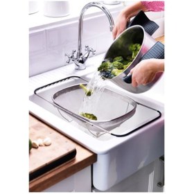 Resim Ikea Idealısk Süzgeç. Paslanmaz Çelik ( 34 CM X 23 CM) 
