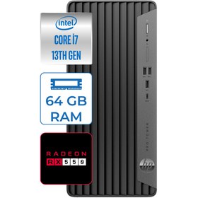 Resim Hp 400 Pro G9 Intel Core I7-13700 64GB 2TB SSD Freedos 4GB/RX550 Masaüstü Bilgisayar RX6U4T6EAF24 