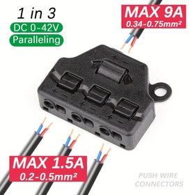 Resim 2'si 6/12 Çıkışlı LED Splitter Terminal Bağlantı Noktası, Hızlı Bağlantı Bakır Donanımı, DC 0-42V, USB Şarj, Yüksek Kalite Kablo, Bataryaya Gerek Yok, Çalışma Gerilimi ≤36V 