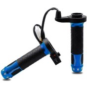 Resim Tenfowee 12v Motosiklet Isıtmalı Tutma Kolu - 3 Seviyeli Sıcaklık Ayarlı, Mavi 