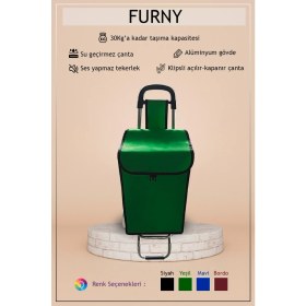 Resim Furny Pazar Arabası Çantası 