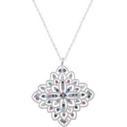 Resim MONAROZA Mimoza Çiçeği 925 Ayar Gümüş 