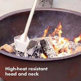 Resim 11329200 Izgara Kaldırıcı, Kömür Tırmığı, Paslanmaz Çelik 