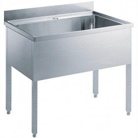 Resim Electrolux Professional Yıkama Tezgahı 1 Evyeli (960x510x340 MM) 1200 MM VLP1201SPN 