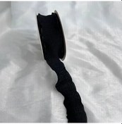 Resim Sunshine011 Siyah Renk 2,5 Cm Desenli Balık Sırtı Kurdele - Hediye Paketleme, Dıy İçin 