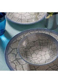 Resim Güral Porselen Camelia 6 Kişilik 24 Parça Yemek Takımı 13261 Krem 