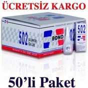 Resim Evobond 502 Japon Yapıştırıcı 20Gr 50'li Paket 