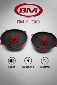 Resim Bm Audio Brave 13cm 400 Watt 80 Rms Amfı Uyumlu Prof Midrange 2adet 