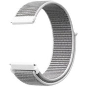 Resim Xiaomi Watch S1 Active Cırtcırt Kumaş Ayarlanabilir Beyaz Kordon Gpack