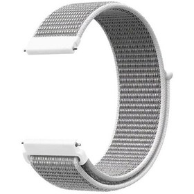 Resim Xiaomi Watch S1 Active Cırtcırt Kumaş Ayarlanabilir Beyaz Kordon 