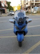 Resim Motocam Suzuki Burgman 650 Siperlik Ön Cam 2005 2018 Model 65cm Şeffaf Renkli 4mm Orta Boylu Cam 