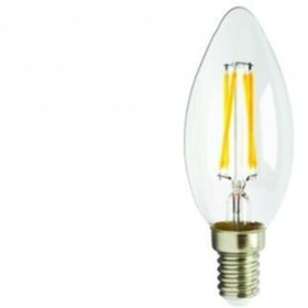 Resim Cata 4 Watt Edison Led Düz Buji Ampul E-14 3200k Gün Işığı Ct-4066 