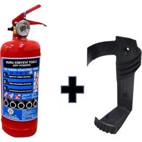 Resim Poyraz Yangın Söndürme Tüpü Abc Tozlu 1kg 2025-2029Tarihli Askıhedıyeli Tüv-Türk Muayeneye Uyumlu 4 Yıl Garantili 