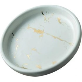 Resim Xhang 1 Adet Nordic Stil Mermer Doku Sabunluk Banyo Depolama Aksesuar Plaka | Sabunluklar (Yurt Dışından) 