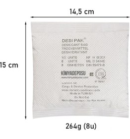 Resim Pars Nem Alıcı Aktif Kil Paketi 264 gr 15 Adet 